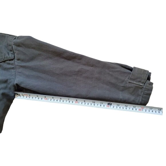 Powder River Outfitter Lined Jacket Green Canvas Barn Chore Coat Kid Youth Large - Picture 7 of 14